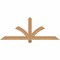 Ekena Millwork Redmond Smooth Timber Gable Bracket, Western Red Cedar, 60"W x 22"H x 1 1/2"D x 3 1/2"F, 9/12 Pitch GBW060X22X0204RED00SWR - alternate 1